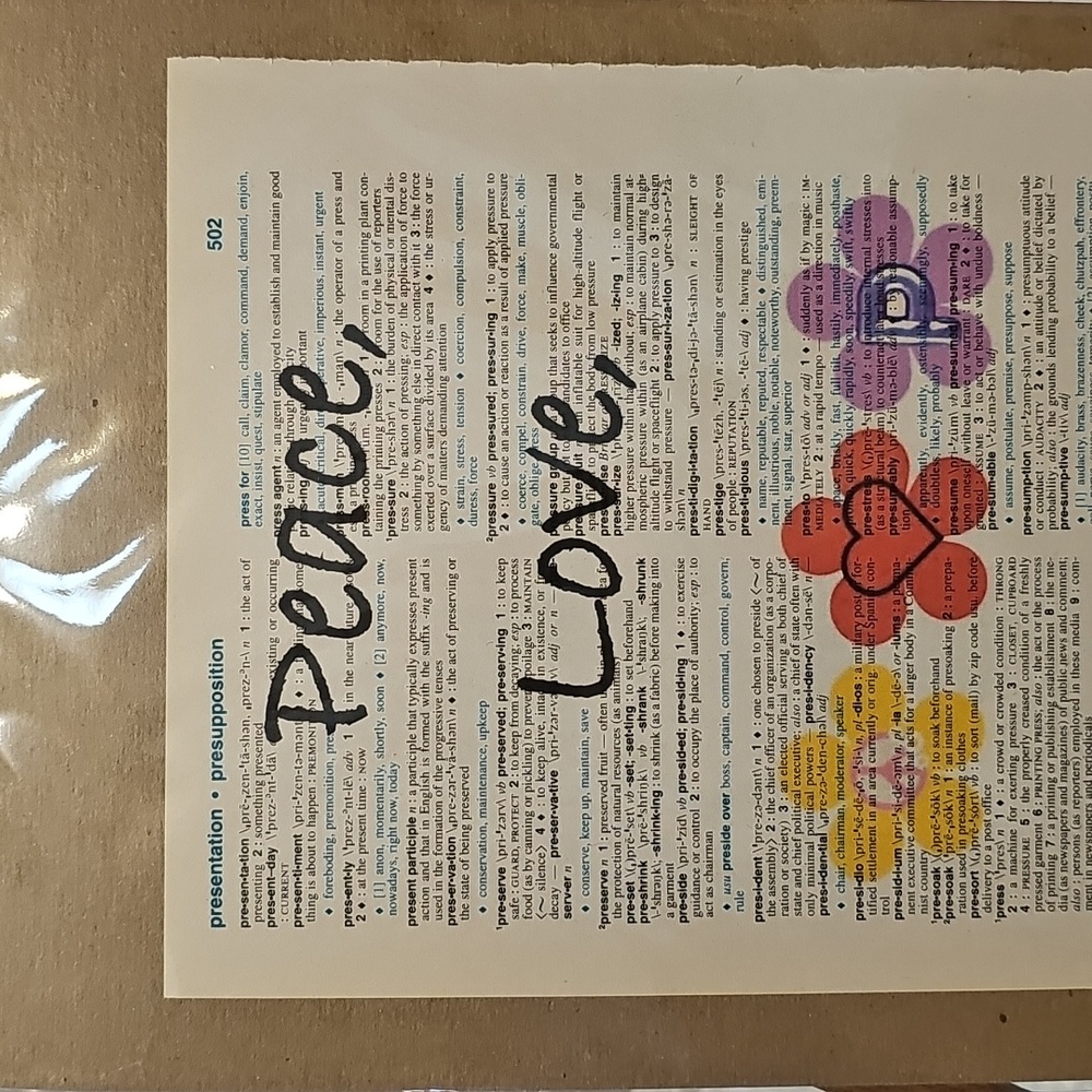 Print Only - Peace, Love, Poshmark Handmade - Picture 2 of 5